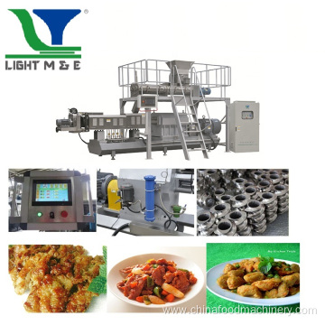 Soya nugget twin screw extruder